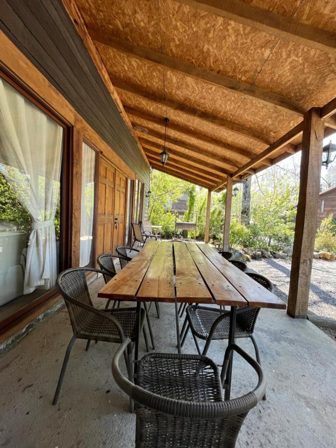 Cabanas Alto Bosque Pucon Bagian luar foto