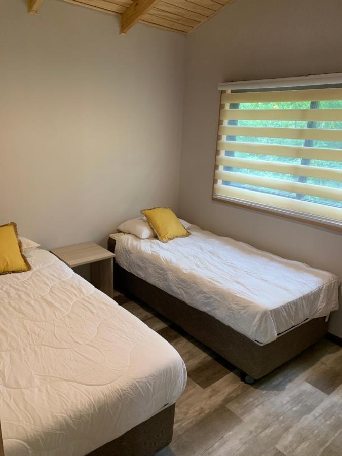 Cabanas Alto Bosque Pucon Bagian luar foto